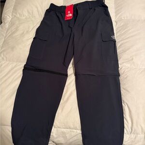 The North Face Men's Navy Zip-Off Cargo Pants